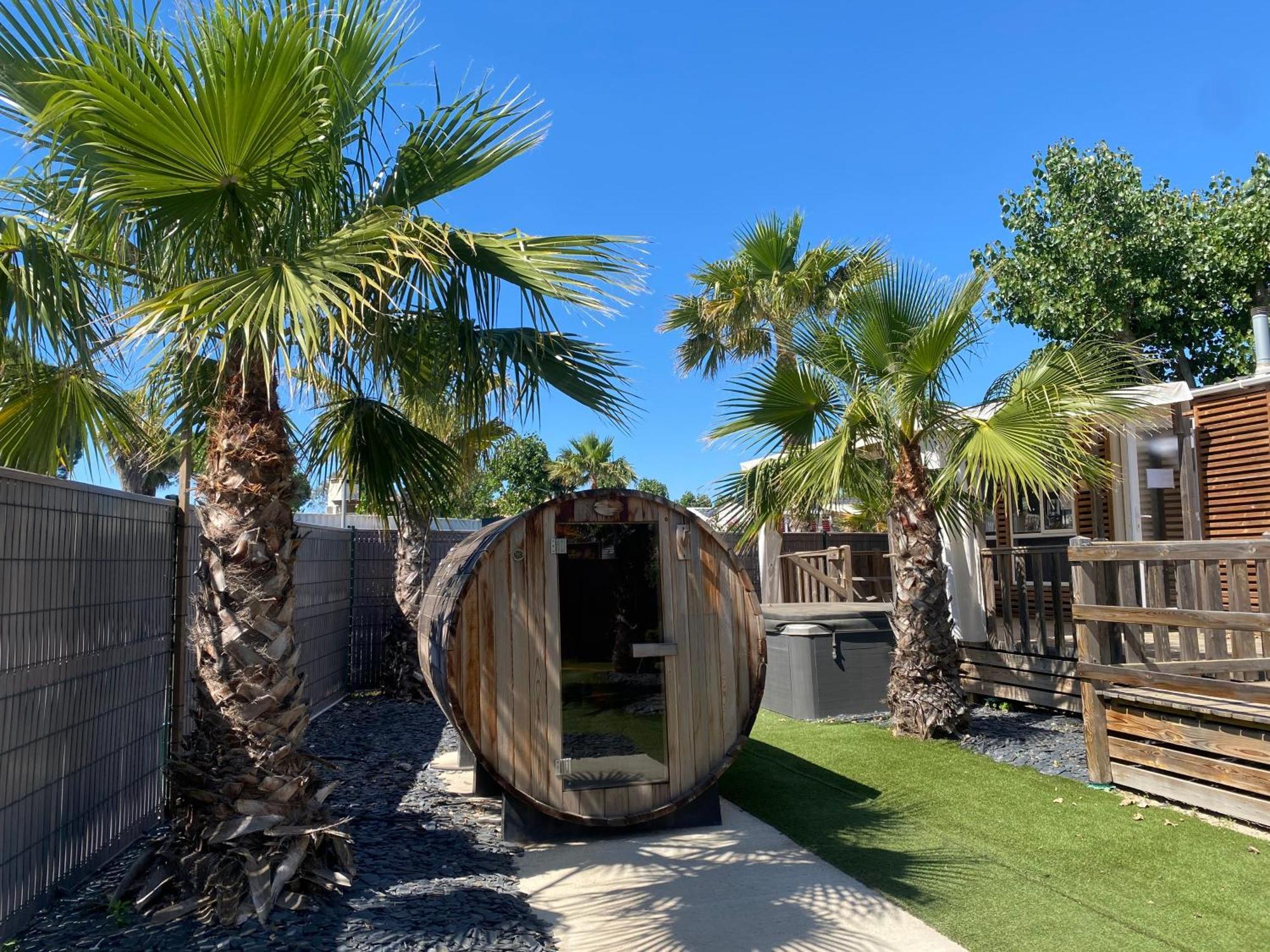 Mobile Home De Valerie "Les Sables Du Midi" Valras-Plage Exterior photo